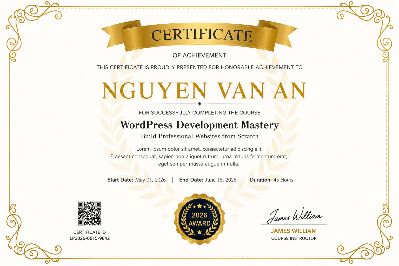 Earn a Certificate & Showcase Your Skills